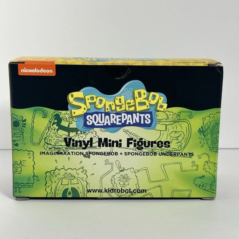 SpongeBob SquarePants Vinyl Mini Figures 2 Pack Imaginaaation Underpants